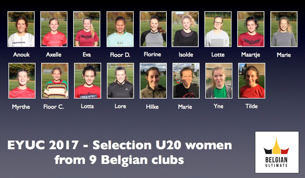 EYUC2017 - Selecties