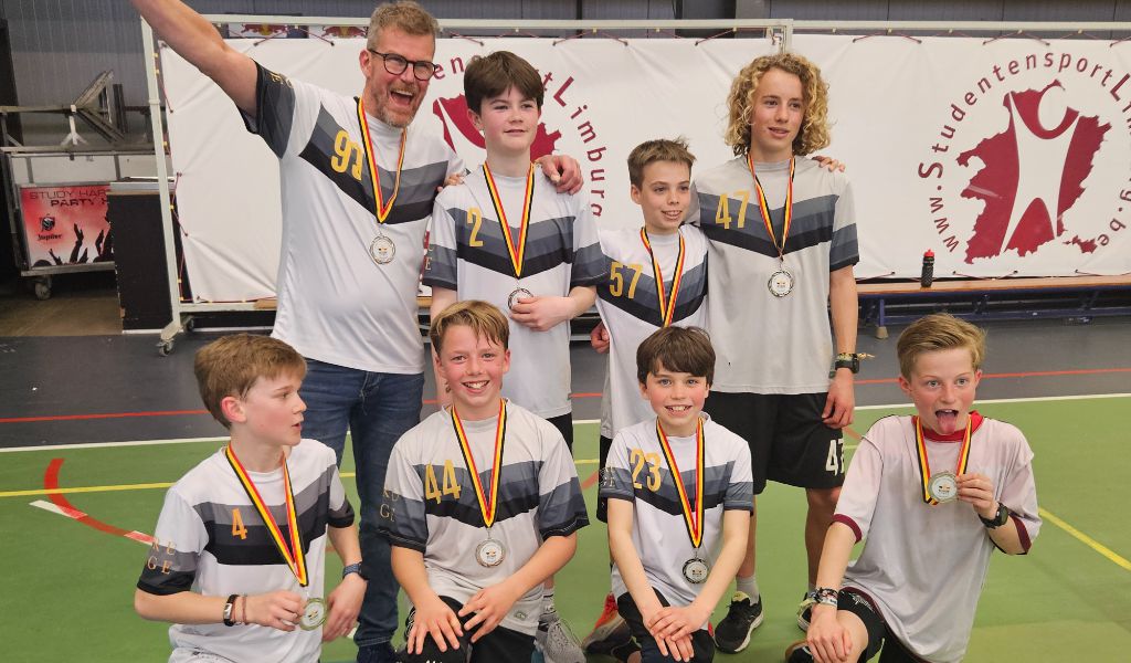 FBZ U14 runner-up in de indoorcompetitie